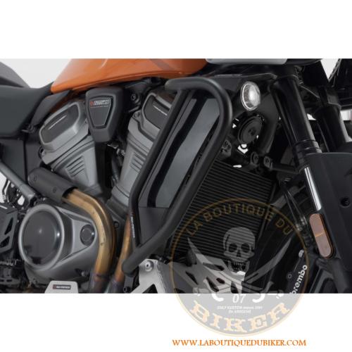 BARRE de PROTECTION MOTEUR HD PAN AMERICA..PE05052275 SW-MOTECH CRASH BAR BLACK Harley Davidson Pan America...LA BOUTIQUE DU BIKER 