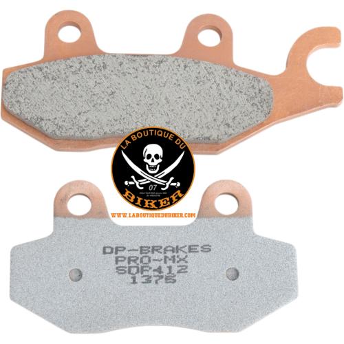 PLAQUETTES DE FREIN TRIUMPH...PE17210540 DP BRAKES BRAKE PAD SDP PRO MX HIGH FRICTION OFFROAD SDP412