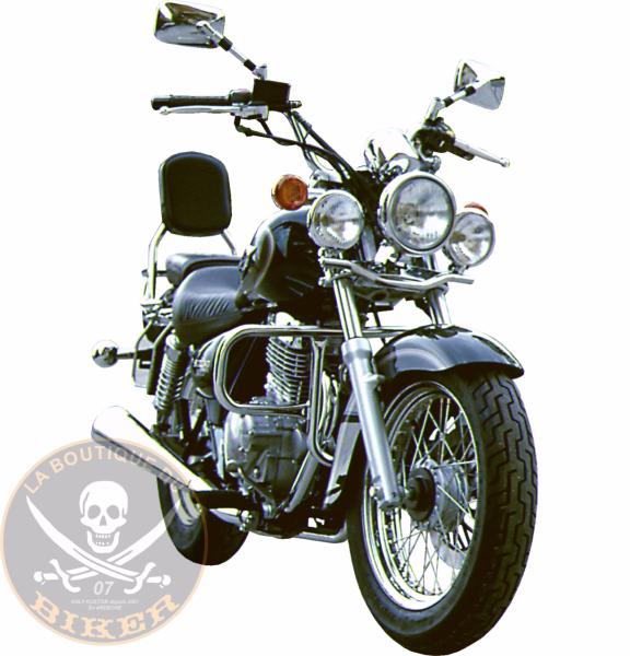 BARRE de PROTECTION MOTEUR SUZUKI 125 MARAUDER...SP365 CHROME  #LABOUTIQUEDUBIKER