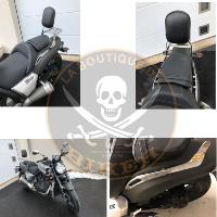 SISSY BAR YAMAHA V-MAX 1700 AVEC PORTE PAQUET CHROME...SP1176 HAUTEUR 35cm  #LABOUTIQUEDUBIKER