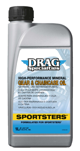 Huile pour chaîne/engrenages 80W-90 1 Litre...DRAG SPECIALTIES OIL E-DRAG CHAIN/GEAR 1L 36040021 / 503217