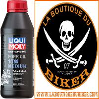 HUILE DE FOURCHE 10W 1 Litre...LIQUI MOLY FORKOIL 10W MEDIUM 1L 36090096 / 2715