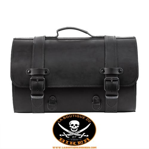 ROULEAU POUR SISSI-BAR 32 Litres CLASSIC CUIR...LMOT2-1002 Ledrie motorcycle suitcase "medium" leather black with buckles W = 42cm D= 29cm H= 26cm 32 liters (1 piece)