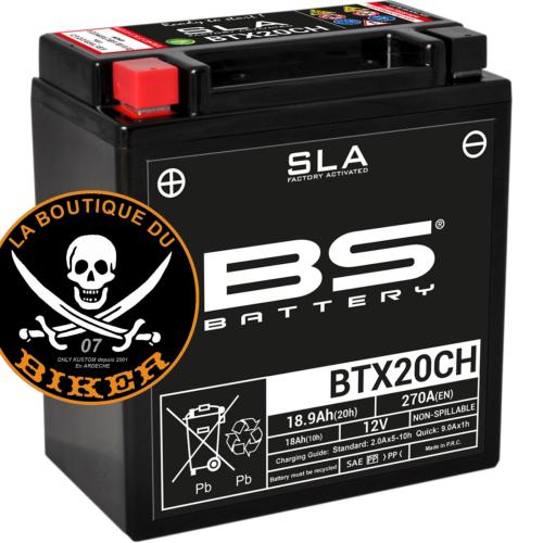 BATTERIE POUR MOTO GUZZI BS BATTERY BTX20CH SLA 12V 270 A...PE21130639 BS BATTERY BATTERY BS BTX20CH SLA 21130639 / 300766