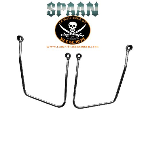 Supports De Sacoches Latérales KAWASAKI VULCAN 500 (1990 - 1995) Standard...SP1145...SPAAN-LA BOUTIQUE DU BIKER