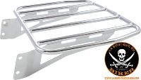 PORTE BAGAGE pour SISSI-BAR COBRA LUGGAGE RACK WIDE CHROME 15100967 / 602-3510  #LABOUTIQUEDUBIKER