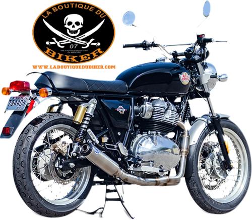 POTS ROYAL ENFIELD 650 CONTINENTAL / INTERCEPTOR...PE18102851 S+S CYCLE EXHAUST2-1SS RACE R-ENFLD 18102851 / 550-1031