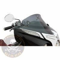 BULLE 25cm INDIAN CHIEFTAIN / ROADMASTER KLOCK WERKS FONCé...PE23120262 KLOCK WERKS WINDSHIELD FLARE SHORT 10" INDIAN DARK SMOKE KW05-05-0040