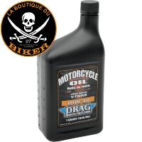 HUILE MOTEUR SAE 10W40 1 Litre HARLEY et MOTO CUSTOM MINERALE...PE36010353 DRAG SPECIALTIES OIL MOTORCYCLE OIL 10W-40 ...LA BOUTIQUE DU BIKER