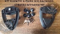 SUPPORTS SACOCHES DUCATI SCRAMBLER...KLICKFIX NOIR...SP1622NE...LA BOUTIQUE DU BIKER