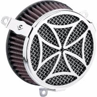 FILTRE A AIR HONDA VT 1300 + FURY COBRA CROSS AIR CLEANER KIT CHROME 06-0133-02...PE10101267..LABOUTIQUEDUBIKER