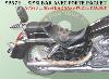 SISSI-BAR HONDA VT750 SHADOW  C4/C5/C6/C7/C8...HAUTEUR 35cm AVEC PORTE PAQUET...SP572 CHROME  #LABOUTIQUEDUBIKER