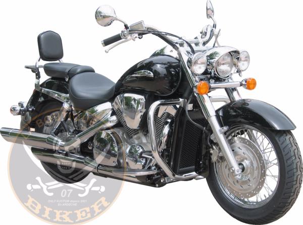 BARRE de PROTECTION MOTEUR HONDA VTX1300...SP669 SPAAN LA BOUTIQUE DU BIKER