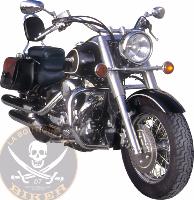 PORTE PAQUET YAMAHA 1300 ROYAL STAR...SPECIAL TOP-CASE CHROME..SP623TC LA BOUTIQUE DU BIKER