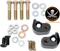 KIT DE RABAISSEMENT HARLEY FLHT/FLHR/FLTR 2002-2016 NOIR...LA CHOPPERS LOWERING KIT 02-16 FL BLACK 13040580 / LA-7590-00B