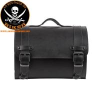 ROULEAU POUR SISSI-BAR 26 Litres CLASSIC CUIR...LMOT2-1001 Ledrie motorcycle suitcase "small" leather black with buckles W = 36cm D= 29cm H= 26cm 26 liters (1 piece)