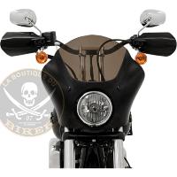 PROTECTION de POIGNEE HARLEY FLH 1999-2007 / FLS 2000-2014...LA PAIRE FONCE...MEMPHIS SHADES MS HAND GUARDS FX XL BLK 06351425 / MEB7215