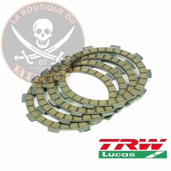 EMBRAYAGE YAMAHA 1600 WILD STAR 1999-2004...EMBRAYAGE GARNI...TRW CLUTCH FRICTION PLATE KIT 11312342 / MCC447-9