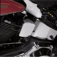 CACHE BOBINE HARLEY FX / FL 1965-1999 CHROME...DS376601 DRAG SPECIALTIES COIL COVER SMOOTH CHROME