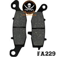 PLAQUETTES DE FREIN ROYAL ENFIELD 500 AVANT...FA229 EBC BRAKE PAD FA SERIES ORGANIC