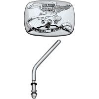 RETROVISEUR HARLEY CHROME LIVE TO RIDE CHROME HD DROIT...PE2031701 EMGO MIRROR LIVE TO RIDE RIGHT CHROME 20-31701A