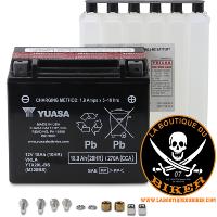 BATTERIE POUR TRIUMPH...YTX20L-BS...YUASA BATTERY-MNT FREE.93 LITER YTX20LBS / YTX20L-BS(CP)