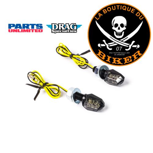 CLIGNOTANTS HOMOLOGUES LED NOIR ...PE20201361 PARTS EUROPE TURNSIGNALS MINI E-MARK 20201361 / 012086921