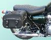 SUPPORTS SACOCHES KAWASAKI W650 / W800...KLICKFIX...SP952 CHROME...SPAAN-LA BOUTIQUE DU BIKER