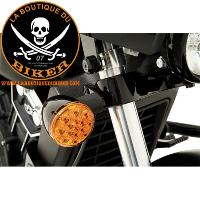 BULLE SAUTE-VENT INDIAN SCOUT BOBBER...PE20011827 EXTENSION DE PHARE...MEMPHIS SHADES HEADLGT EXT BLOCK INDIAN / MEB9889