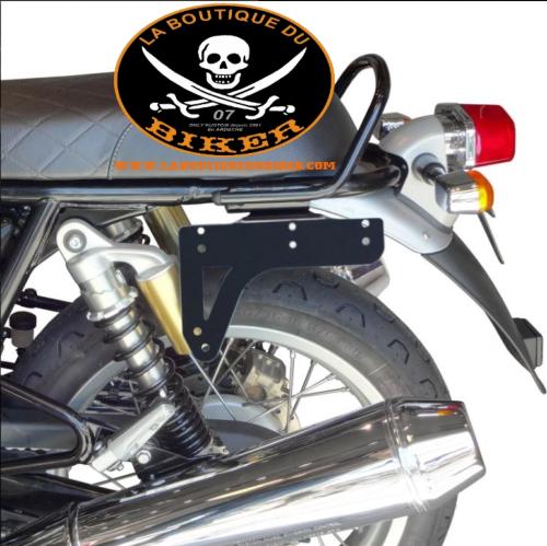 Supports Sacoches ROYAL ENFIELD Continental / Interceptor 650 Standard NOIR...SP1611-NE SPAAN-LABOUTIQUEDUBIKER