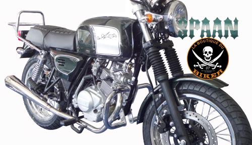 BARRE de PROTECTION MOTEUR ORCAL 125 ASTOR EURO 2 (CARBURATEUR)...SP1111 CHROME...LA BOUTIQUE DU BIKER