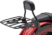 PORTE BAGAGE pour SISSI-BAR COBRA LUGGAGE RACK WIDE NOIR 15100968 / 602-3510B  #LABOUTIQUEDUBIKER