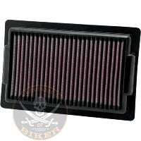 FILTRE A AIR YAMAHA V-MAX 1700...PE10112045 K & N AIR FILTER REPLACEMENT YAMAHA V-MAX 1700 / YA-1709