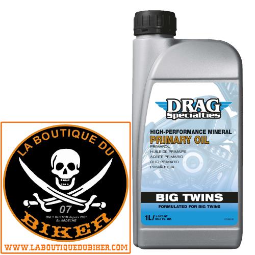 HUILE PRIMAIRE POUR BIG TWIN 1 Litre ...DRAG SPECIALTIES OIL E-DRAG PRIM DRVE 1L 36030077 / 503163