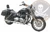 BARRE de PROTECTION MOTEUR TRIUMPH AMERICA / SPEEDMASTER...SP784 CHROME...SPAAN LA BOUTIQUE DU BIKER