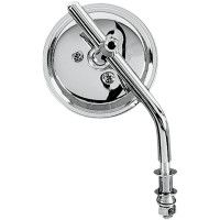 RETROVISEUR HARLEY CHROME 7.5cm HD ..DS302051 DRAG SPECIALTIES MIRROR ROUND 3" W/ ADJUSTABLE STEM CHROME KA-26-BC428