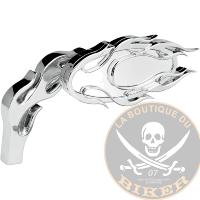 RETROVISEUR HARLEY CHROME ARLEN NESS FLAMED CHROME DROIT...PE06400592 ARLEN NESS MIRROR FLAMED MICRO CHROME RIGHT 13-071