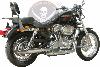 SISSI-BAR HD SPORTSTER APRES 2004...HAUTEUR 35cm AVEC PORTE PAQUET CHROME...SP666...SPAAN-LABOUTIQUEDUBIKER