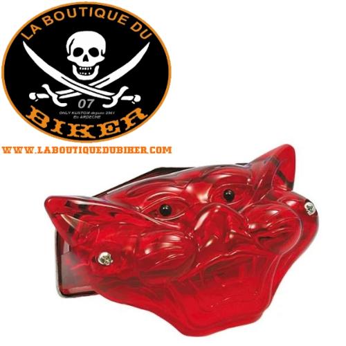 FEU ARRIERE AMPOULE CATEYE TIGRE...Z165217 Tiger style taillight #LABOUTIQUEDUBIKER