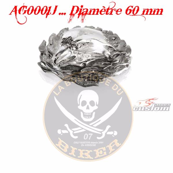 EMBLEME DE GARDE-BOUE AIGLE...AG0001J ...LA BOUTIQUE DU BIKER