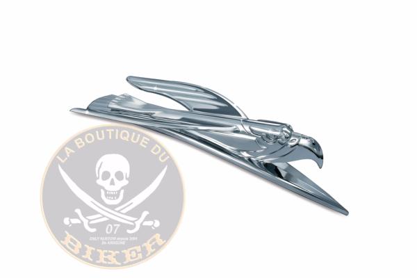 EMBLEME DE GARDE-BOUE AIGLE CHROME KURYAKYN...KUR7333...HONDA KURYAKYN EAGLE DECO FRT FENDER 14050181 / 7333...LA BOUTIQUE DU BIKER