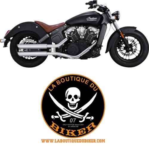 POTS INDIAN SCOUT 2015-2024 Vance & Hines MUFFLERS 3 CHROME.TS.SCOUT 18011528 / 18323