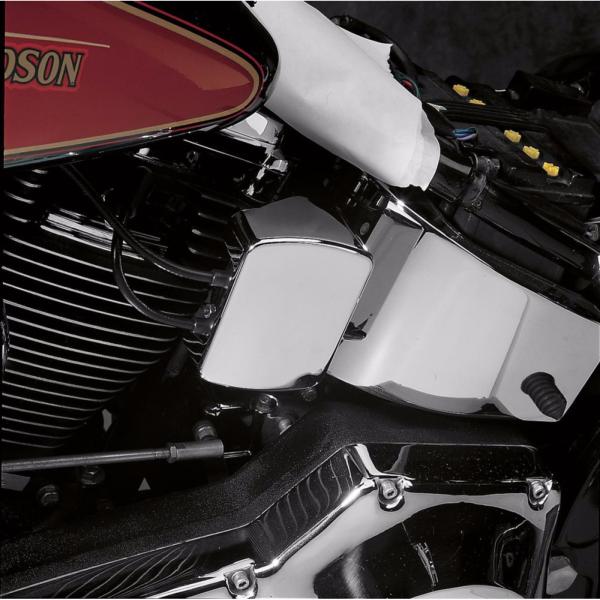 CACHE BOBINE HARLEY FX / FL 1965-1999 CHROME...DS376601 DRAG SPECIALTIES COIL COVER SMOOTH CHROME