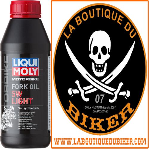 HUILE DE FOURCHE 05W 1 Litre...LIQUI MOLY FORKOIL 5W LIGHT 1L 36090097 / 2716