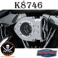 TRAPPE POUR KURYAKYN HYPERCHARGER...KUR8746 KURYAKYN TRAP DOOR FOR HYPERCHARGER CLEAR-CHROME