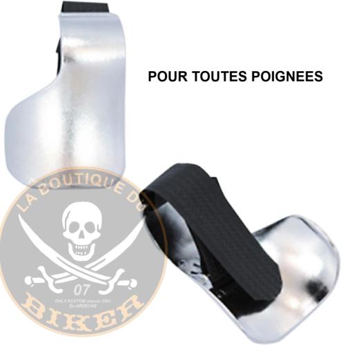 CRUISE ASSIST POUR GUIDON CHROME...PE06301907 AVON THROTTLE BOSS CHROME TB-2A..LA BOUTIQUE DU BIKER