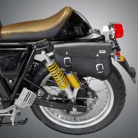 SUPPORTS SACOCHES ROYAL ENFIELD CONTINENTAL GT535 NOIR...SP1181NE SPAAN-LABOUTIQUEDUBIKER