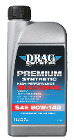 HUILE DE TRANSMISSION SAE 80W-140 1 Litre...DRAG SPECIALTIES OIL E-DRAG TRANS 80W140 1L 36030076 / 503164