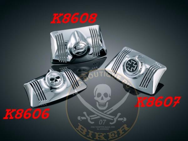 PROTECTION DE GARDE-BOUE KURYAKYN...MALTE GRILLE AVANT+ARRIERE...KUR8607...LA BOUTIQUE DU BIKER