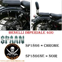 Supports De Sacoches Latérales BENELLI Imperiale 400 Standard...SP1866 CHROME...LA BOUTIQUE DU BIKER